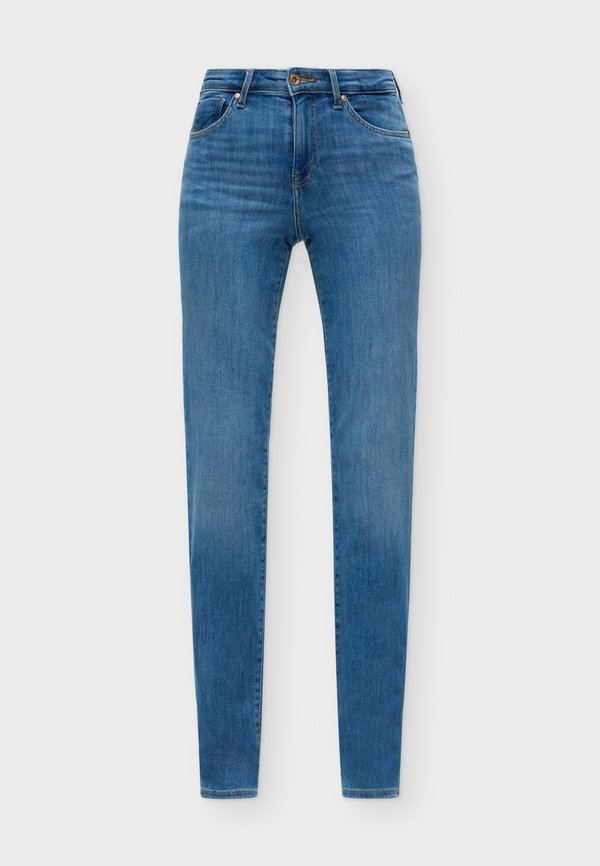 ONLY ONLPOWER PUSH UP SLIM STRAIGHT - Slim fit jeans - medium blue