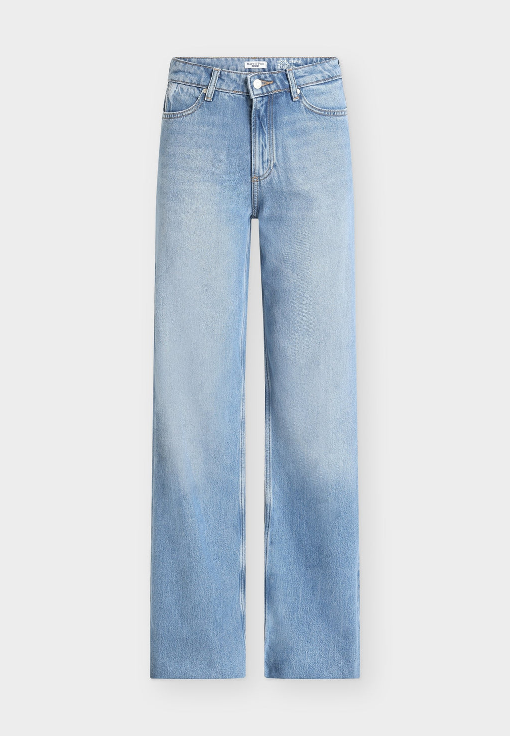 Marc O'Polo DENIM GRETHE, DENIM TROUSERS, HIGH WAIST, LOOSE FLARE