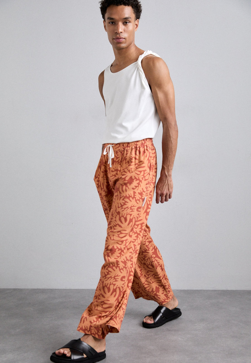 Palomo PALOMO X ZALANDO EXCLUSIVE VERBENA PANTALON PRINT UNISEX