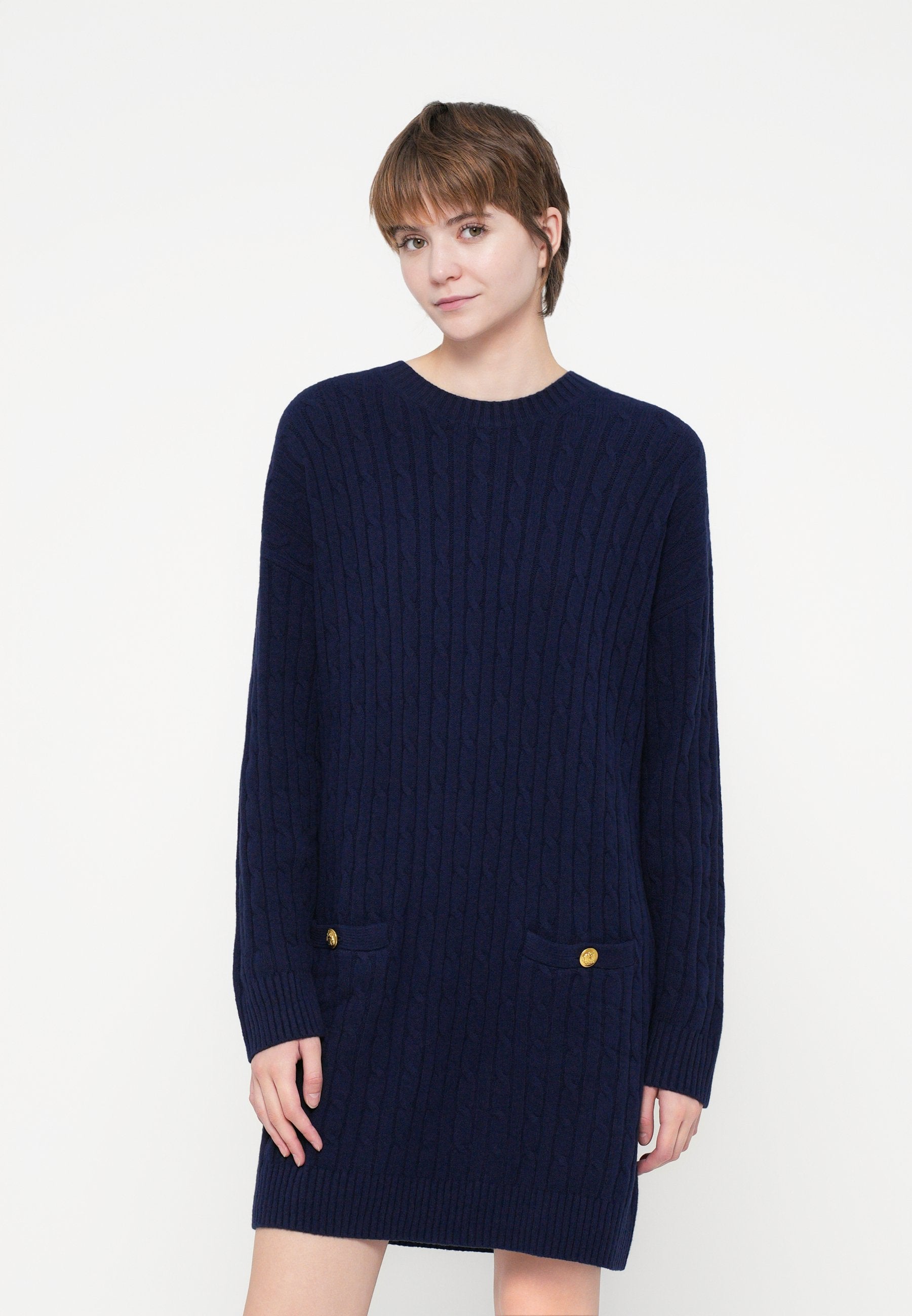 GAP CREWNECK MINI DRESS