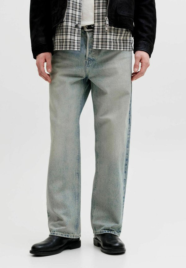 Jack & Jones Straight fit JJITED JJCOOPER AM 888 - Straight leg jeans - blue denim