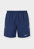 Nike Performance MILER SHORT - 2-in-1 shorts - midnight navy/obsidian/silver-coloured