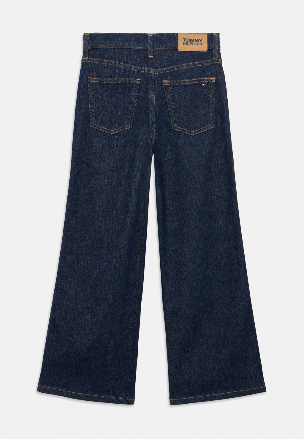 MABEL FLAG EMBROIDERY WIDE LEG JEANS Media 2