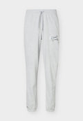 Puma CREW - Tracksuit bottoms - light gray heather
