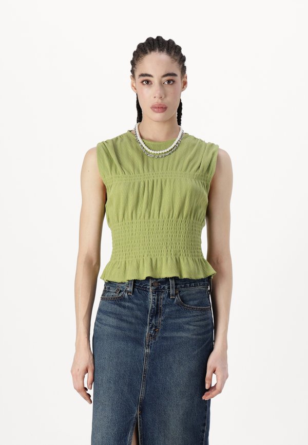 Vero Moda VMMENJA - Top - iguana