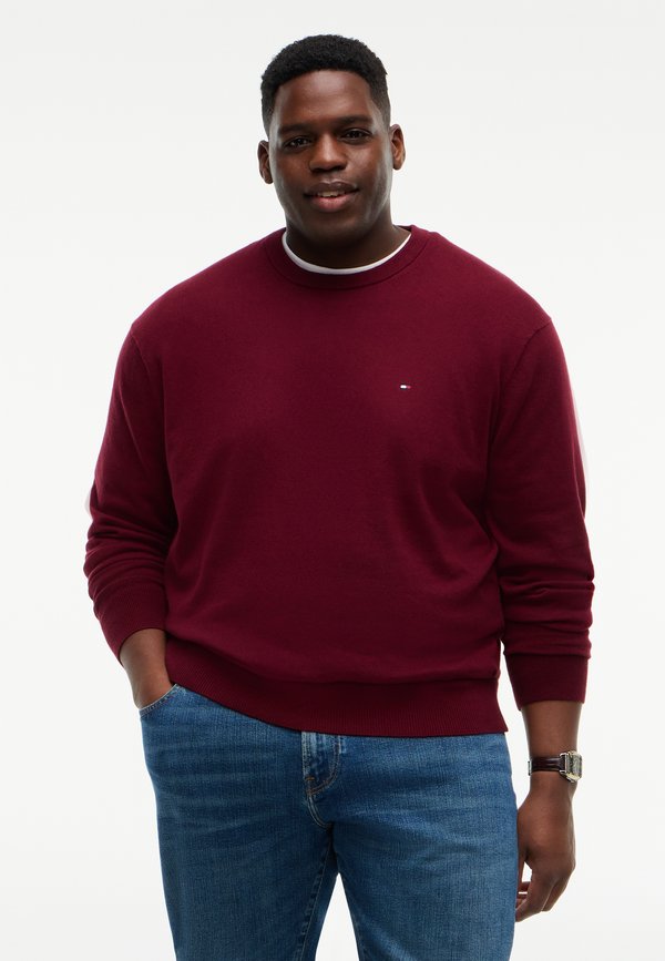 Tommy Hilfiger PIMA - Jumper - burgandy