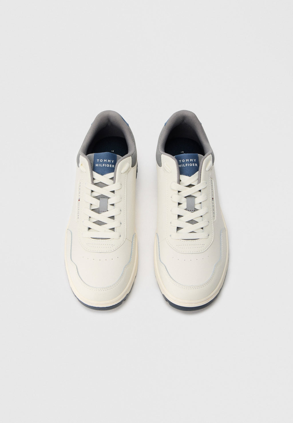 MIXED TEXTURE BASKETBALL TRAINERS WITH LEATHER Media 4