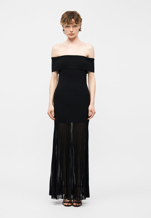 MICHAEL Michael Kors FOLD OVER SHEER MAXI