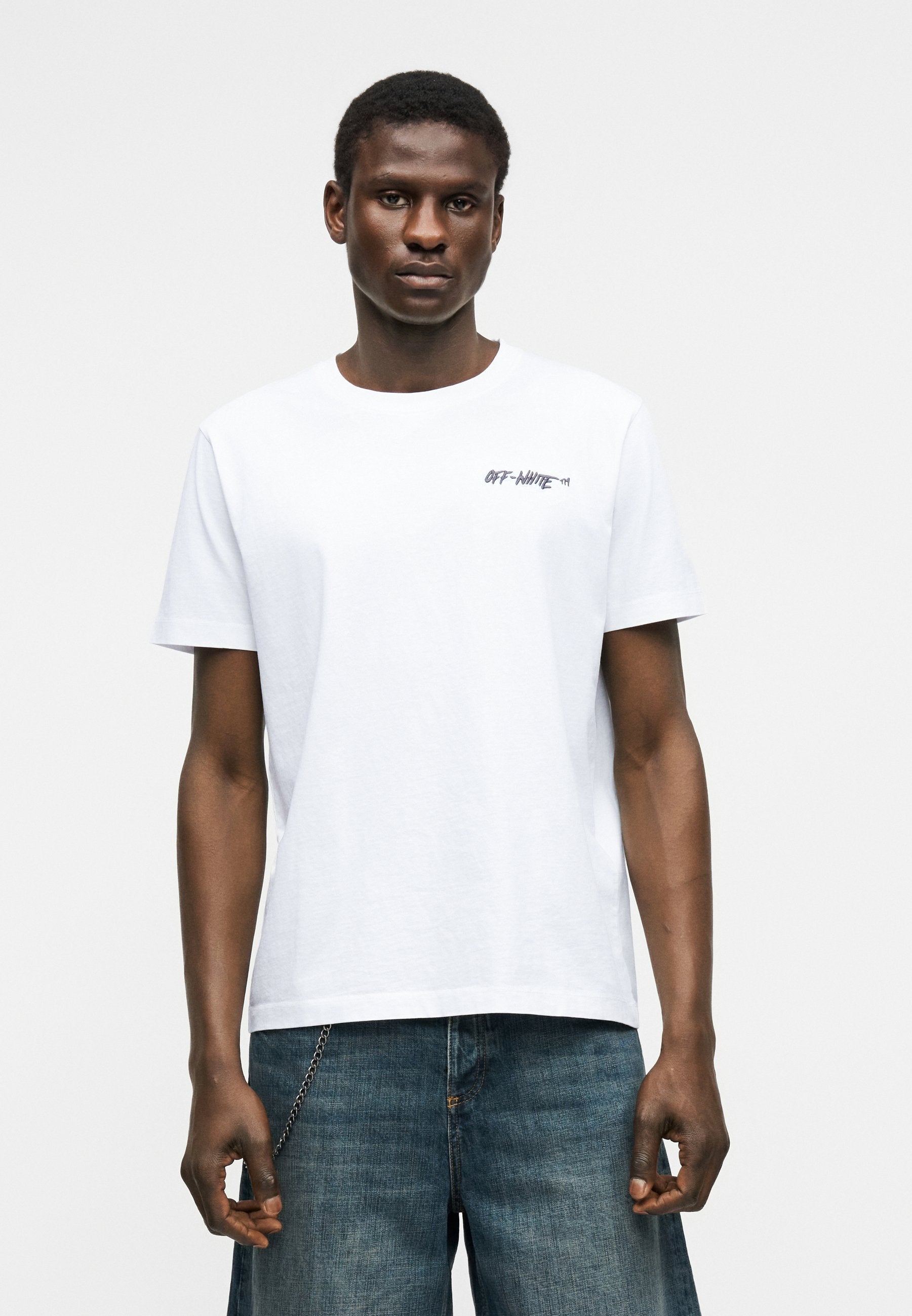 OFF-WHITE OFF LOGO SLIM TEE