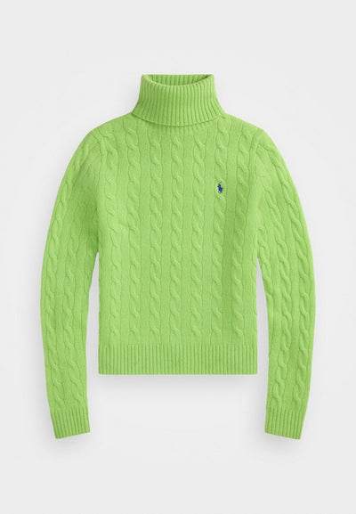 Polo Ralph Lauren WOOL CASHMERE CABLE ROLL NECK JUMPER