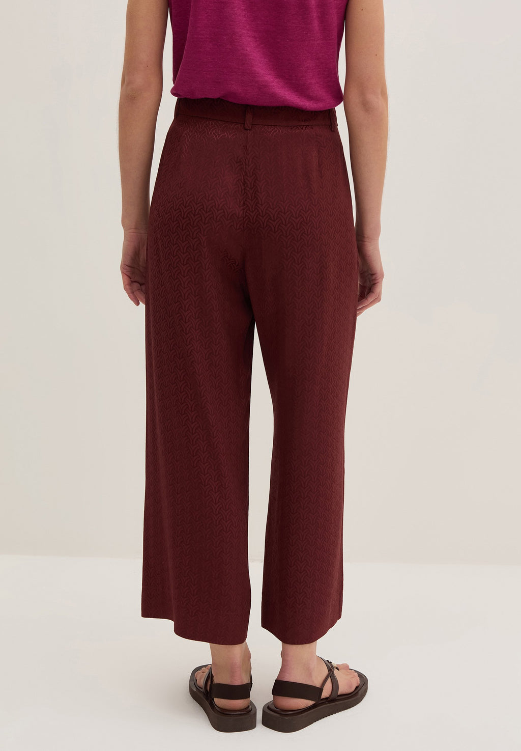 Stefanel WIDE-LEG WITH MOTIF