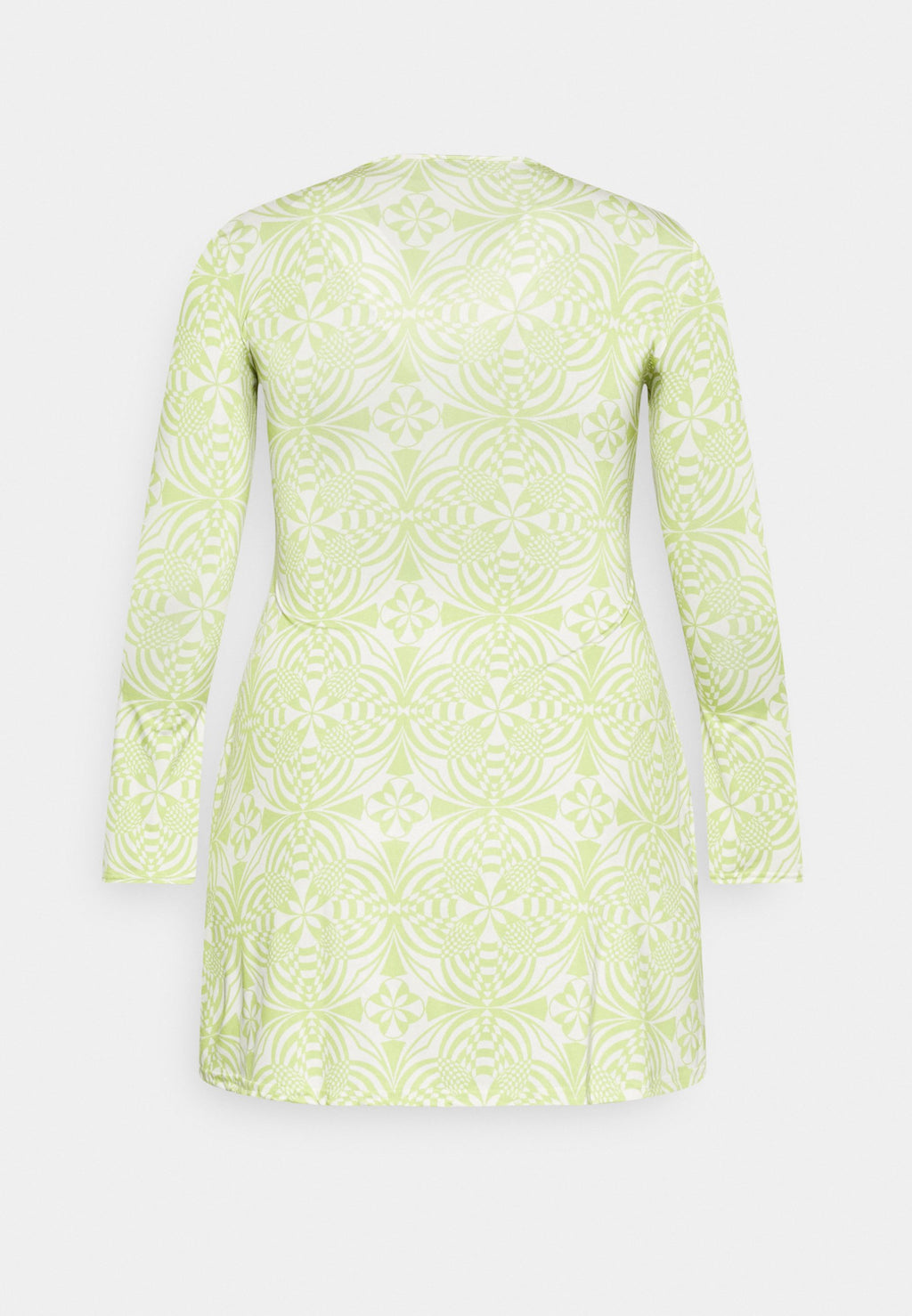 Missguided Plus PLUS SLINKY RETRO PRINT DRESS