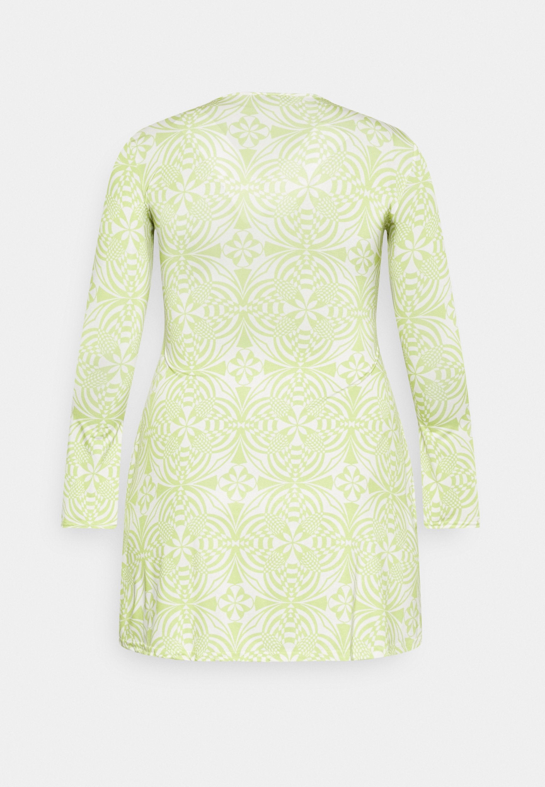 Missguided Plus PLUS SLINKY RETRO PRINT DRESS