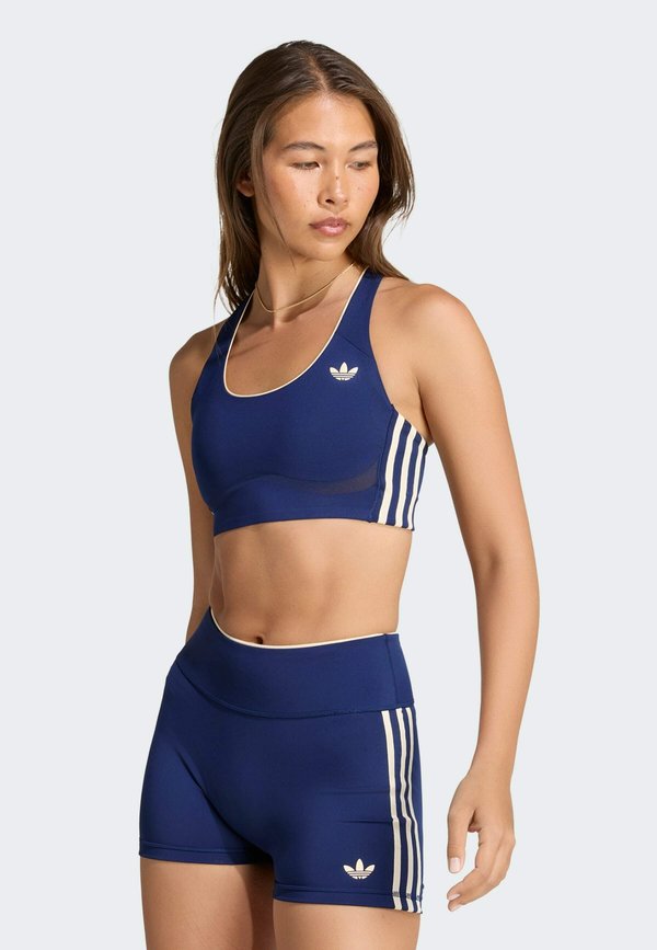 adidas Performance MEDIUM SUPPORT BRA - Medium support sports bra - night indigo