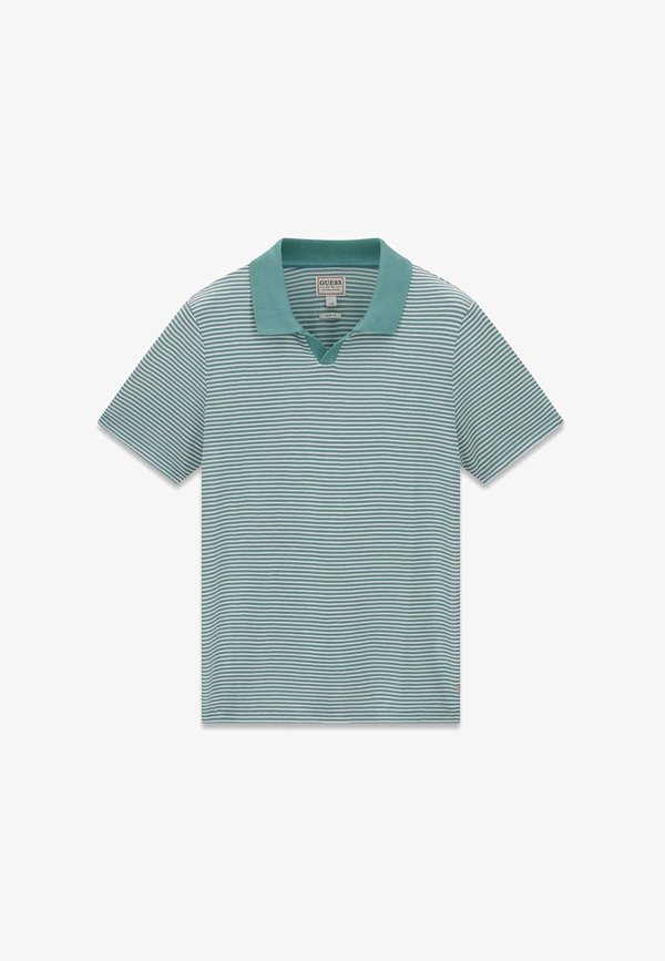 Guess GESTRICKTES POLO - Polo shirt - grün