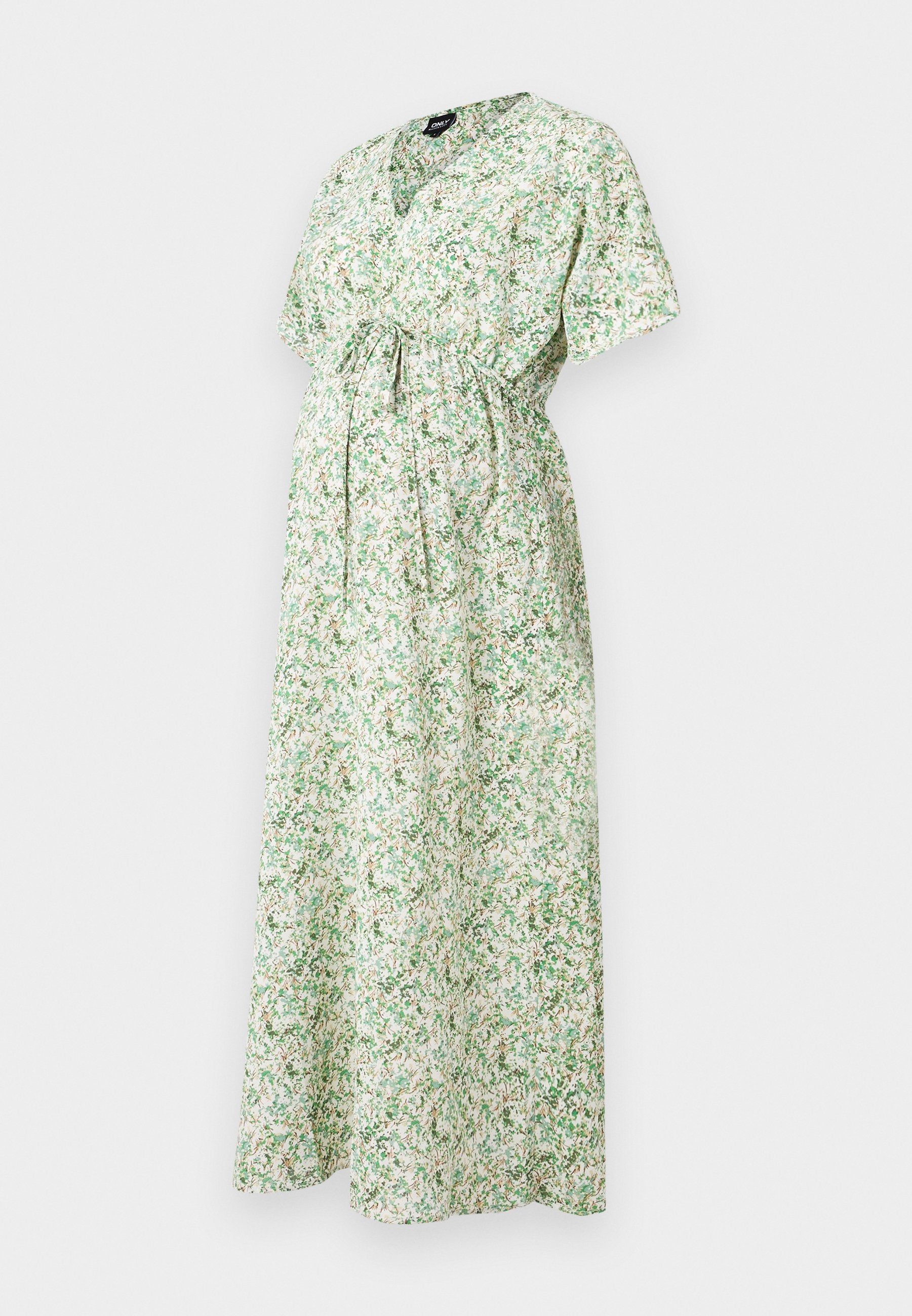ONLY MATERNITY OLMFLAVA V NECK CALF DRESS