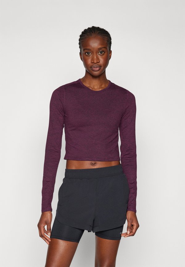 Girlfriend Collective LIFT LONG SLEEVE TEE CROPPED