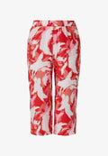 s.Oliver Trousers - rot gemustert