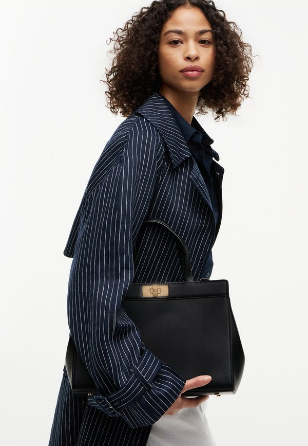 Tommy Hilfiger MODERN SATCHEL - Handbag - black