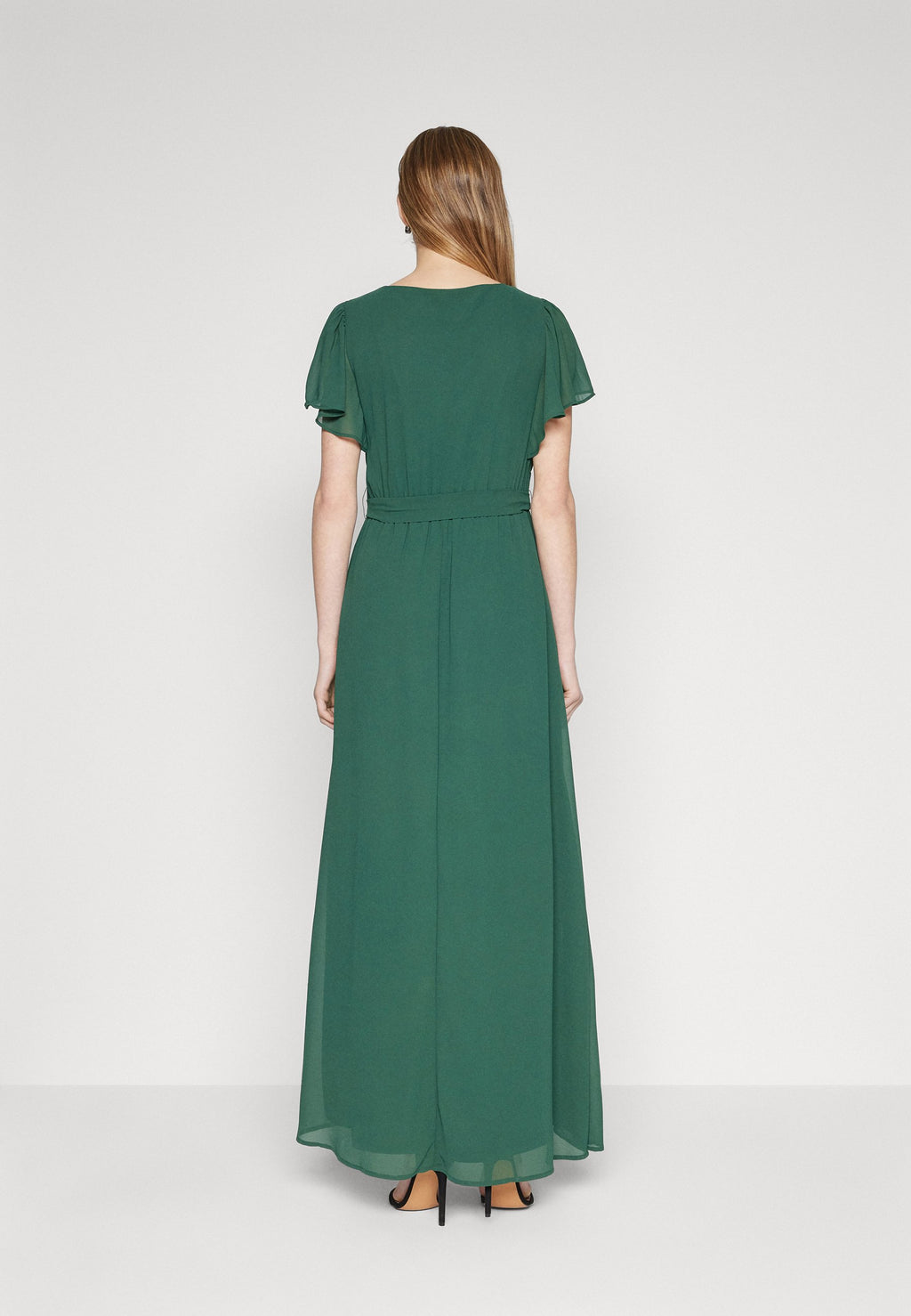 VILA VIMICADA V NECK MAXI DRESS