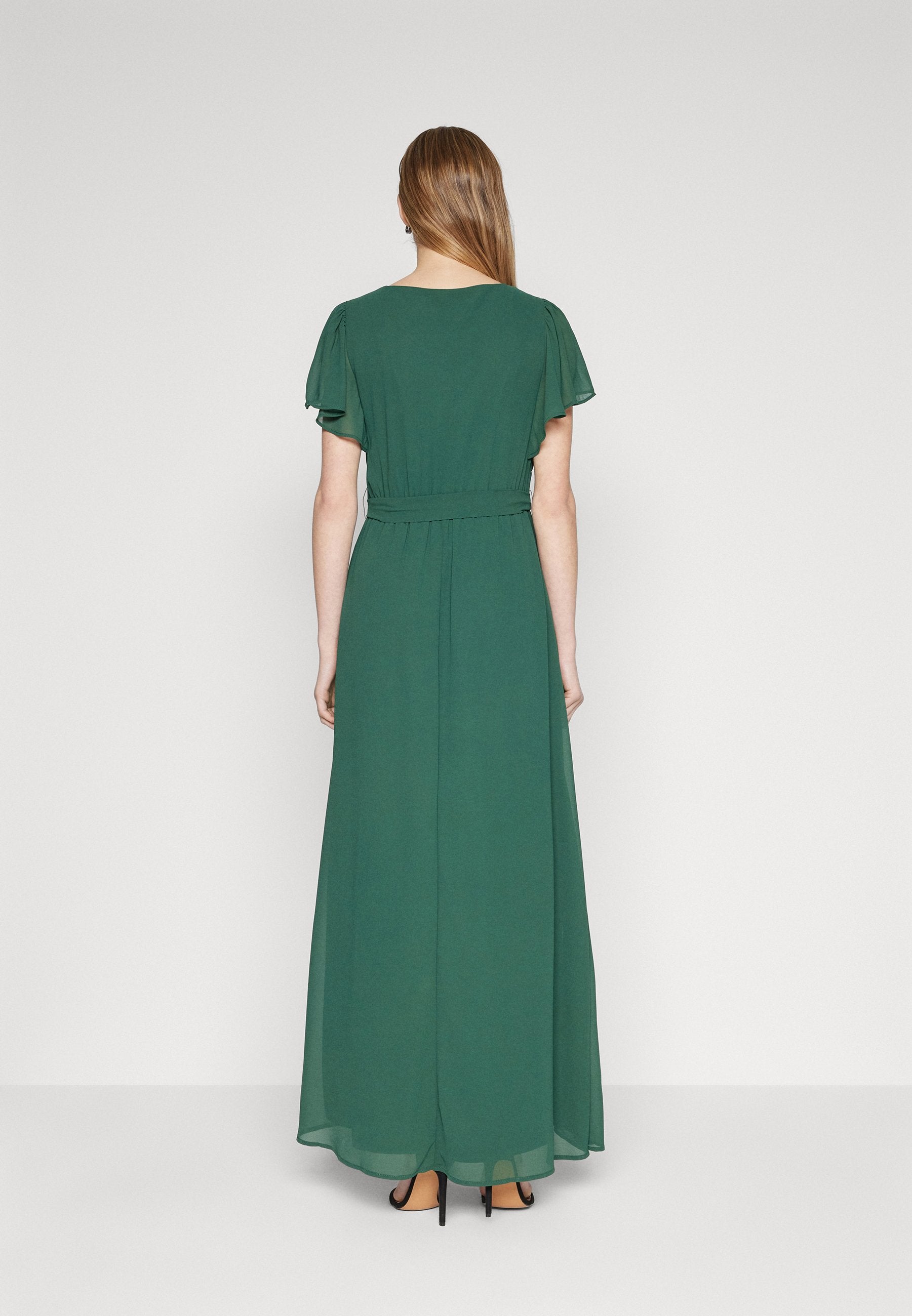 VILA VIMICADA V NECK MAXI DRESS
