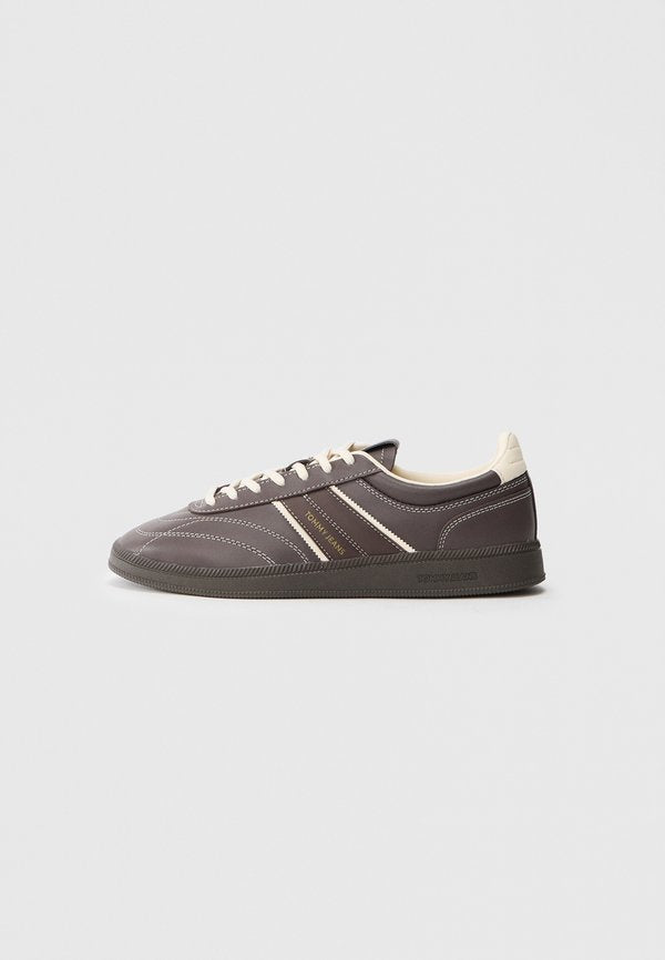 Tommy Jeans THE GREENWICH TOPSTITCH LEATHER TRAINERS