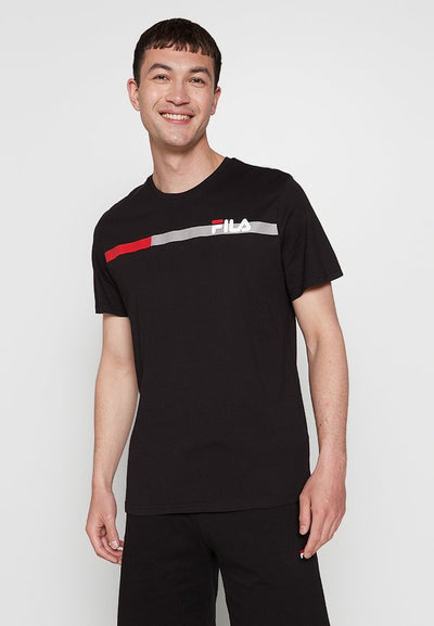 Fila SIDNEY TEE WITH BLOCK STRIPES