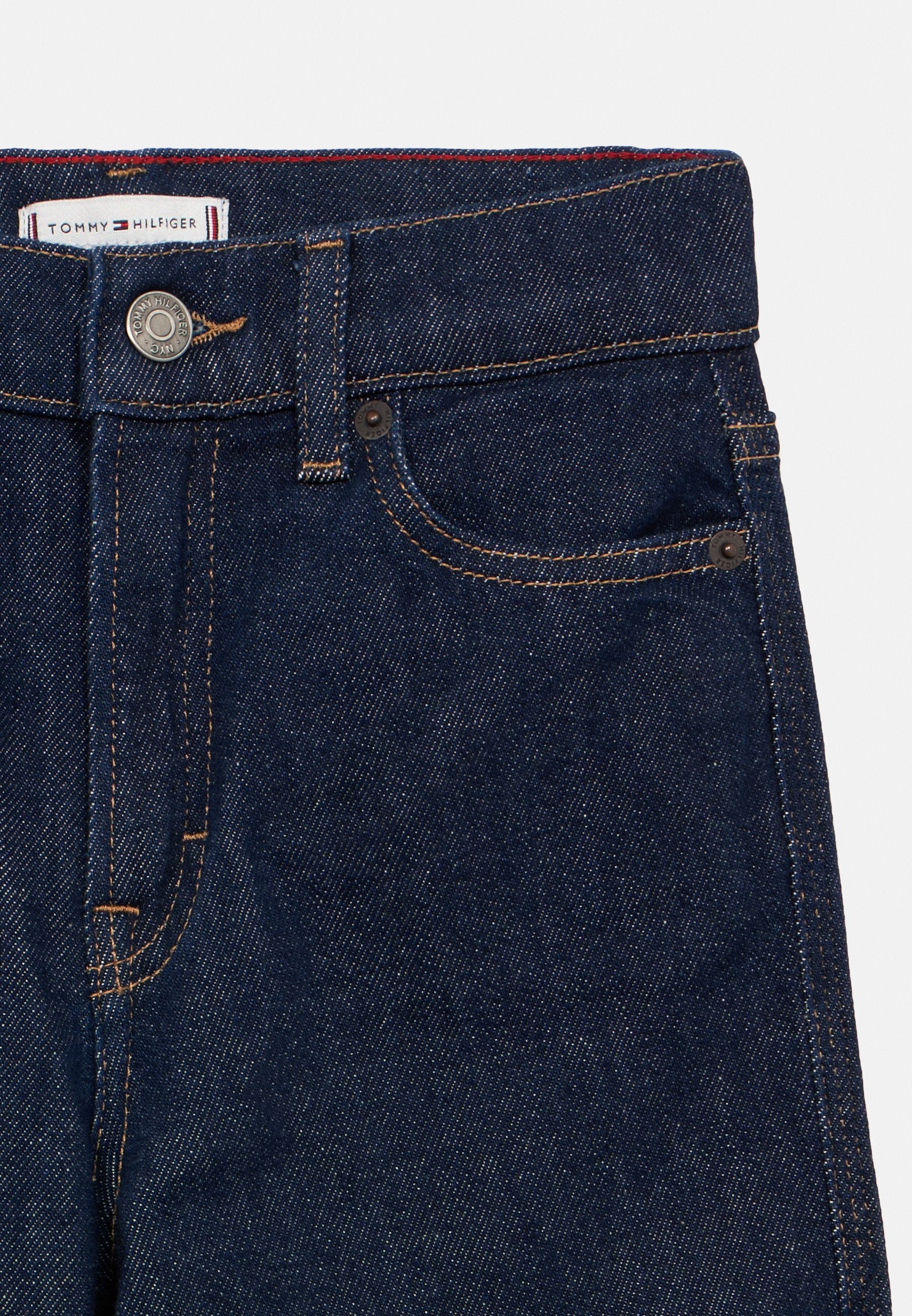 MABEL FLAG EMBROIDERY WIDE LEG JEANS Media 3
