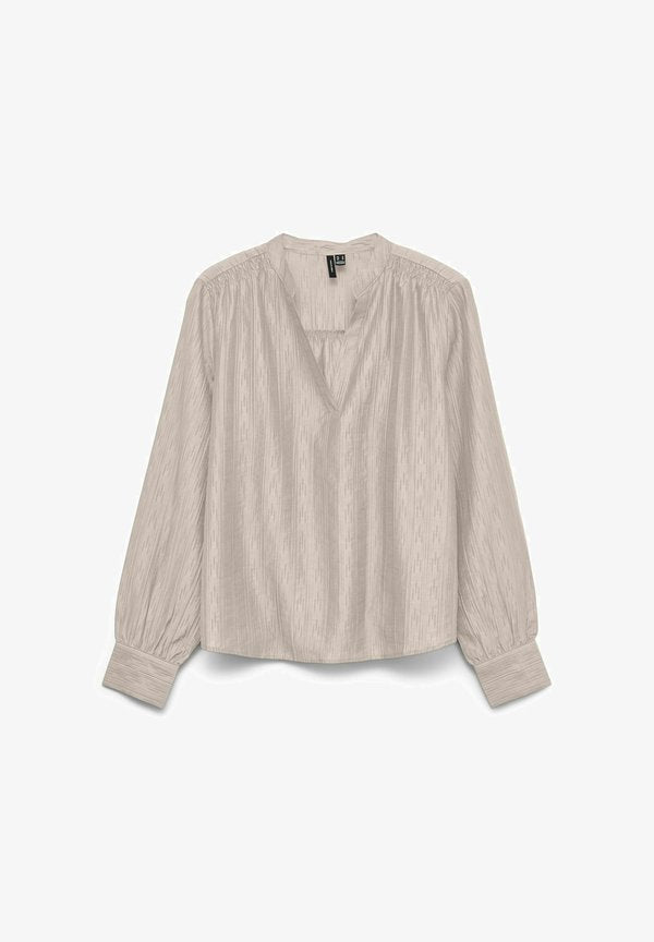 Vero Moda VMSALLY - Blouse - pumice stone