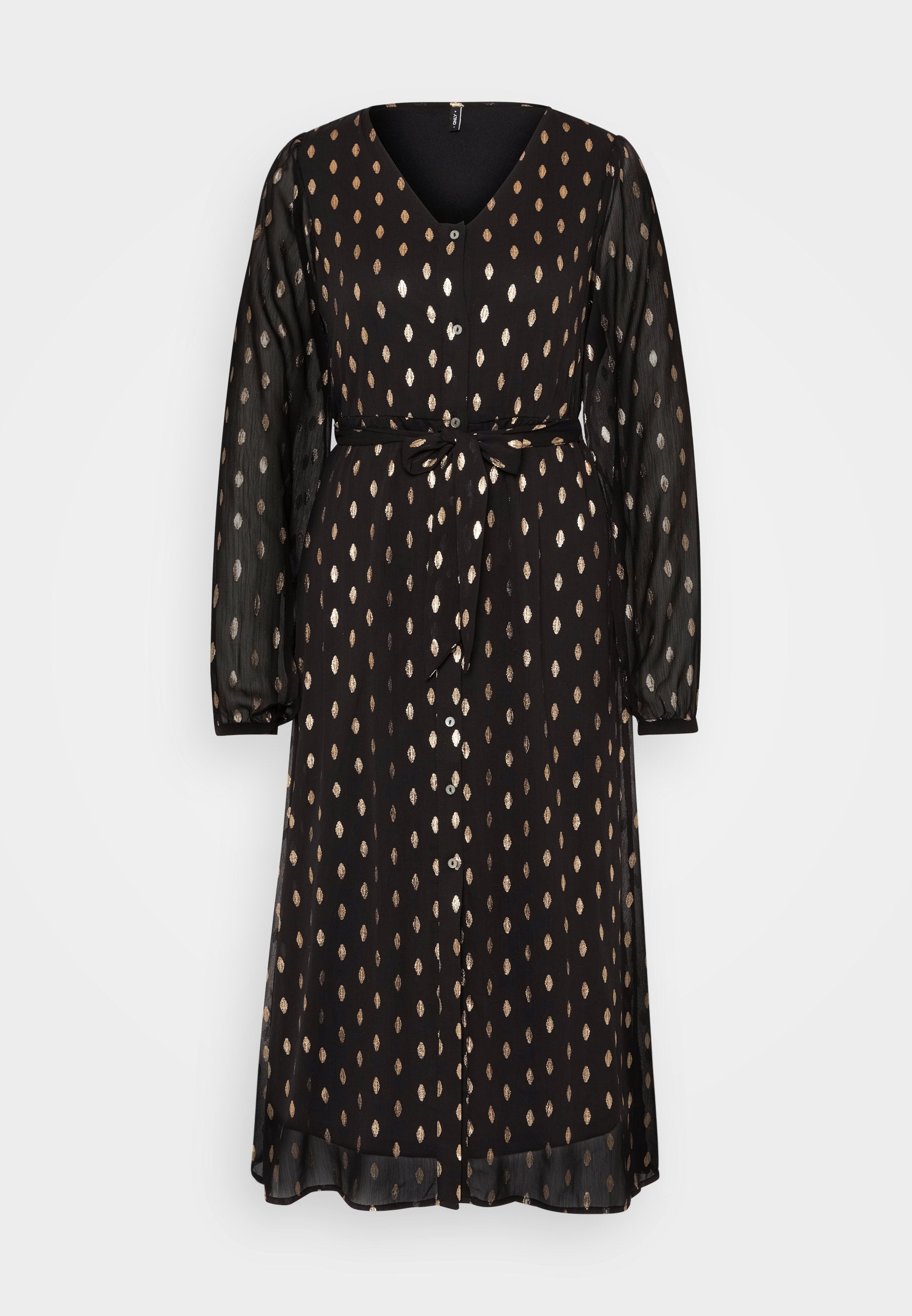 ONLANINE FOIL SHIRT DRESS Media 1