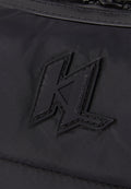 KARL LAGERFELD MONOGRAM PADDED CROSSBODY