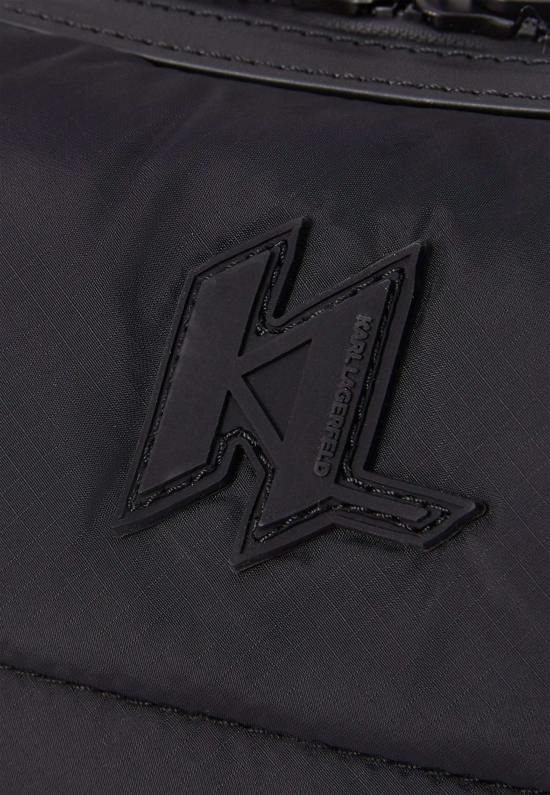KARL LAGERFELD MONOGRAM PADDED CROSSBODY