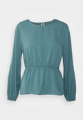 JDY Petite JDYELLEN PEPLUM TOP WVN