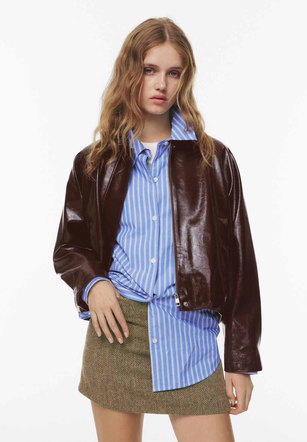 PULL&BEAR HERRINGBONE