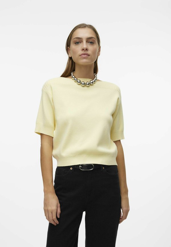 Vero Moda Knitted AWJEMMA Knitted - Jumper - anise flower