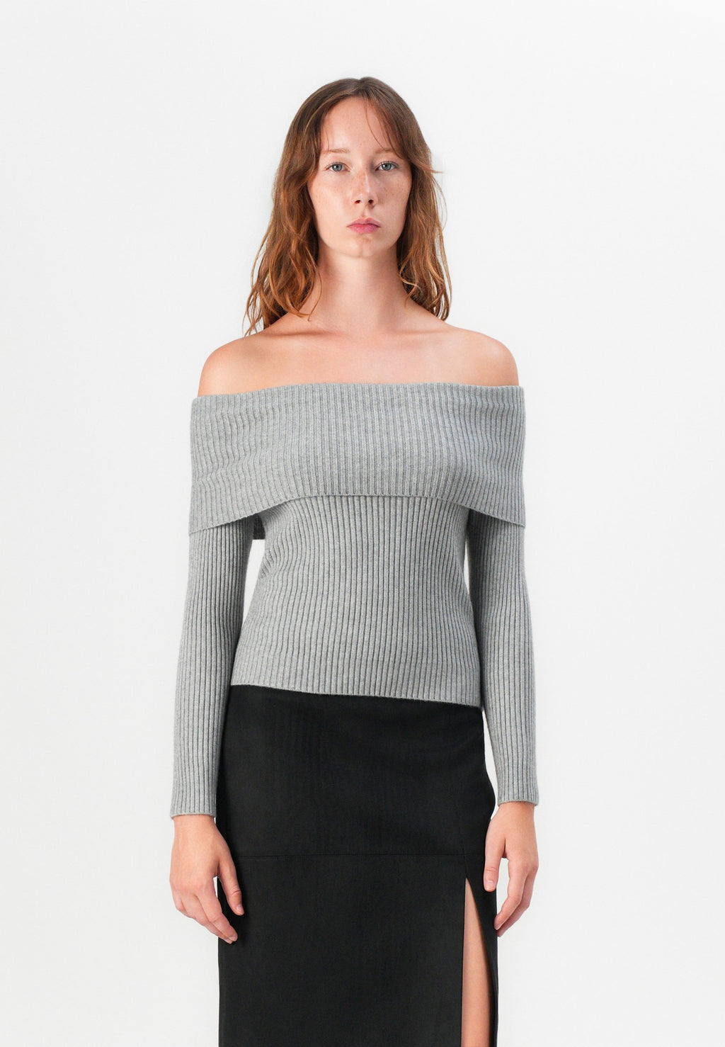 ONLY ONLKATIA LS OFF SHOULDER KNT NOOS