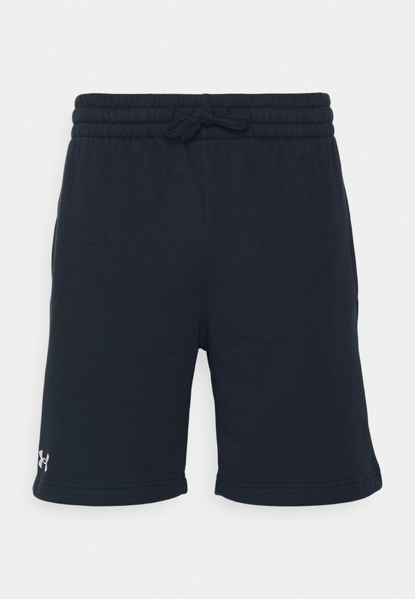 Under Armour RIVAL FLEECE - Sports shorts - black/white