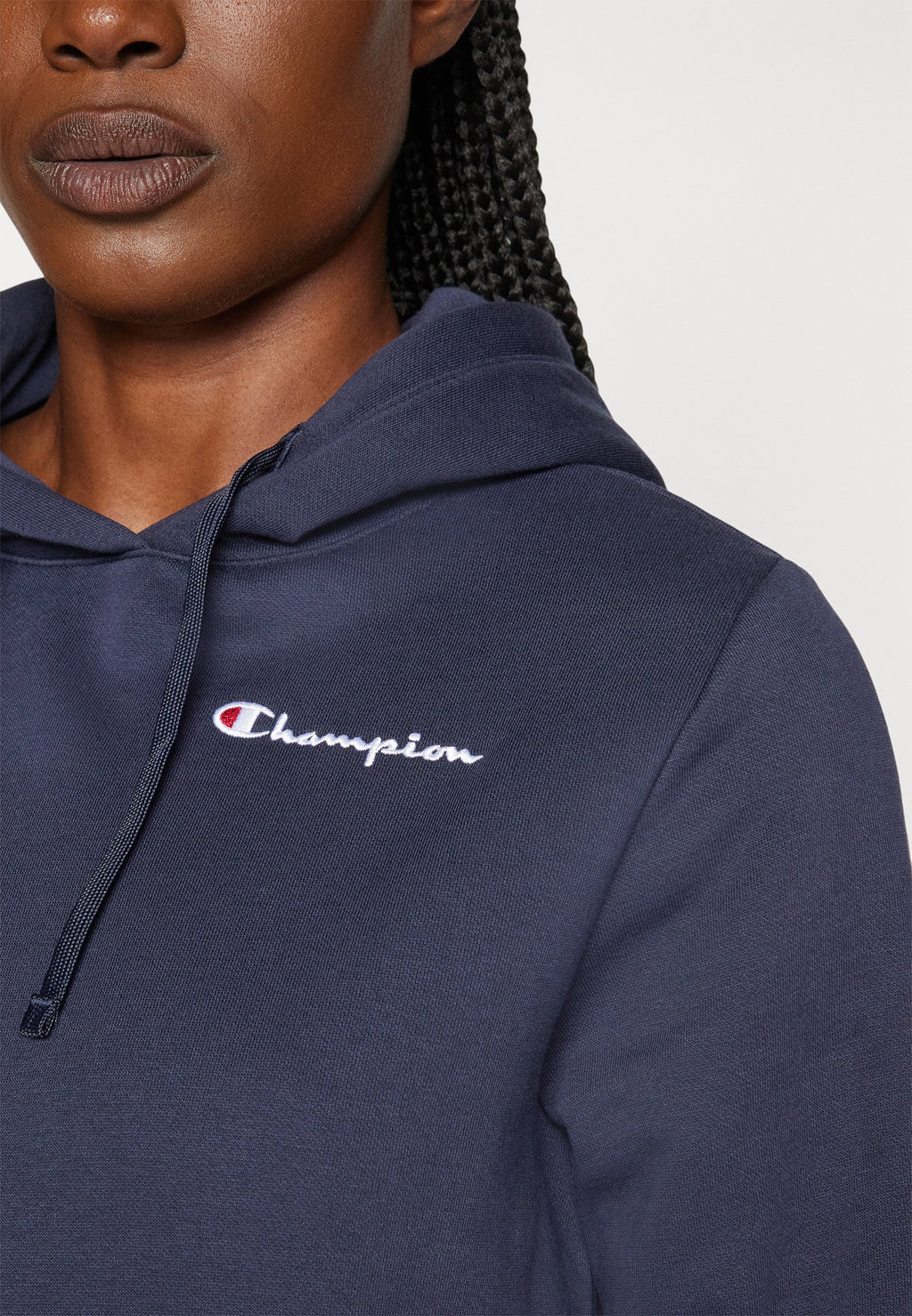 Champion ICONS HOODIE CONTRAST LOGO SMALL