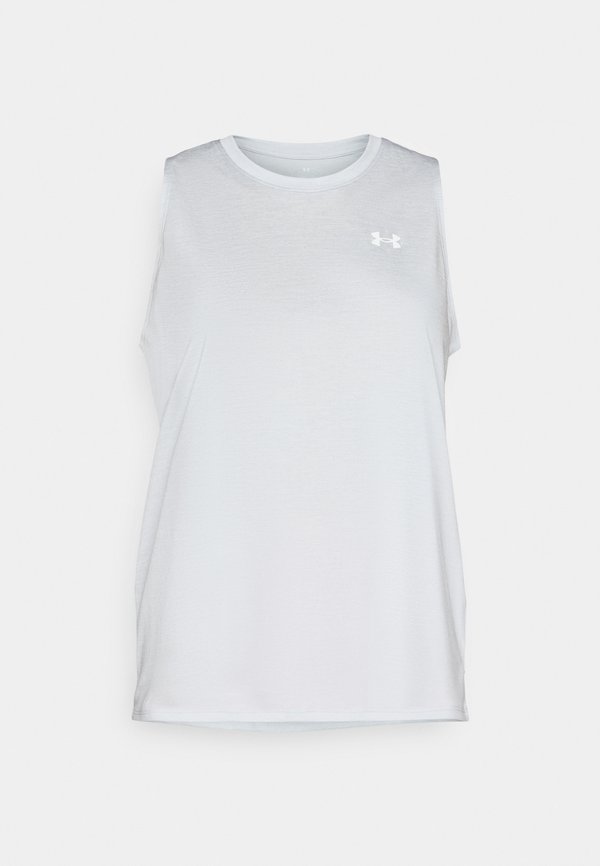 Under Armour TECH TWIST - Top - halo gray/white