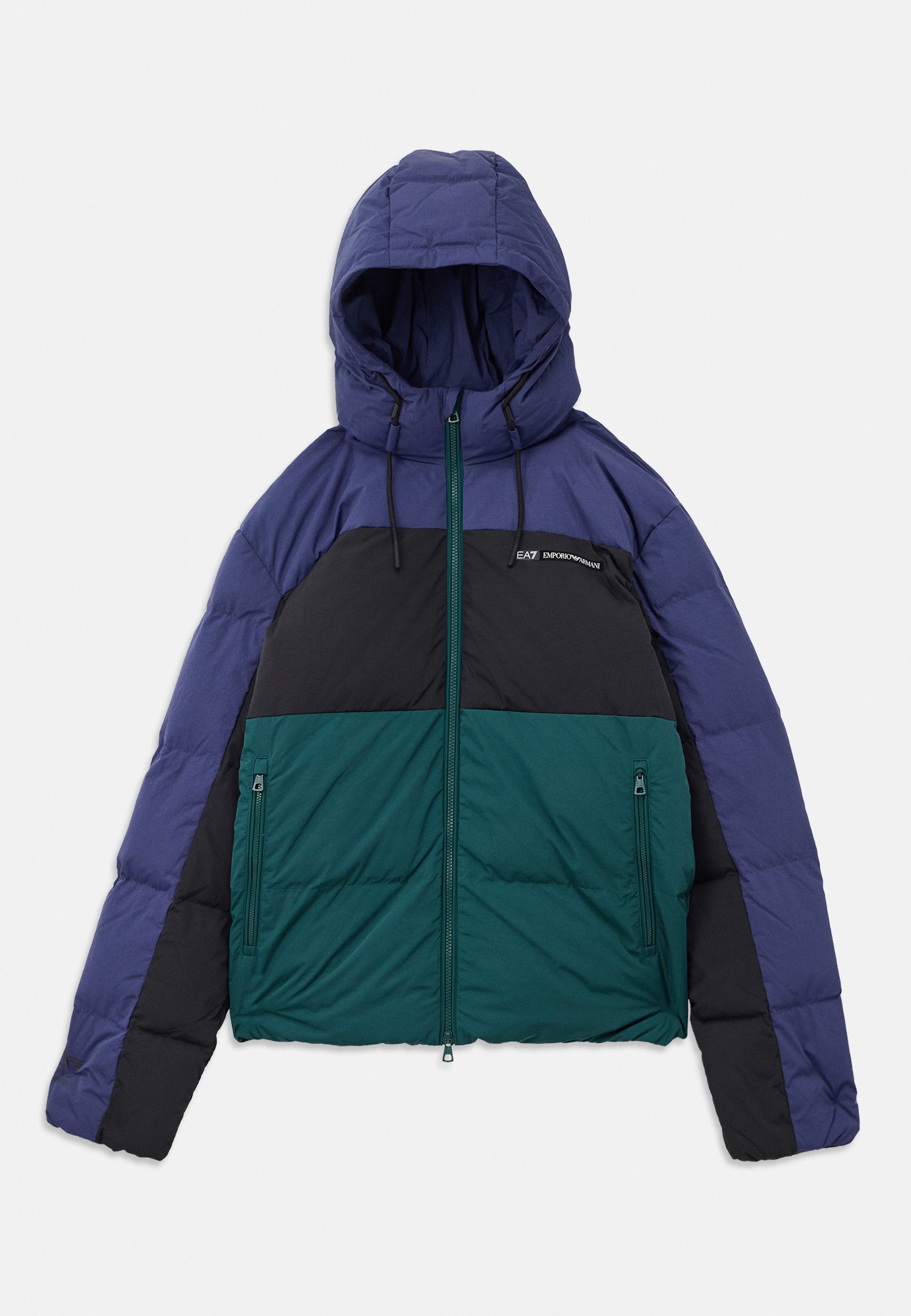 TRAIN ATHLETIC COLOUR BLOCK PADDED JACKET Media 1