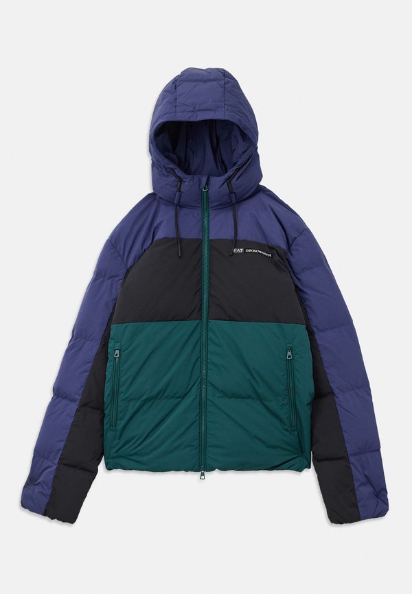 EA7 Emporio Armani TRAIN ATHLETIC COLOUR BLOCK PADDED JACKET