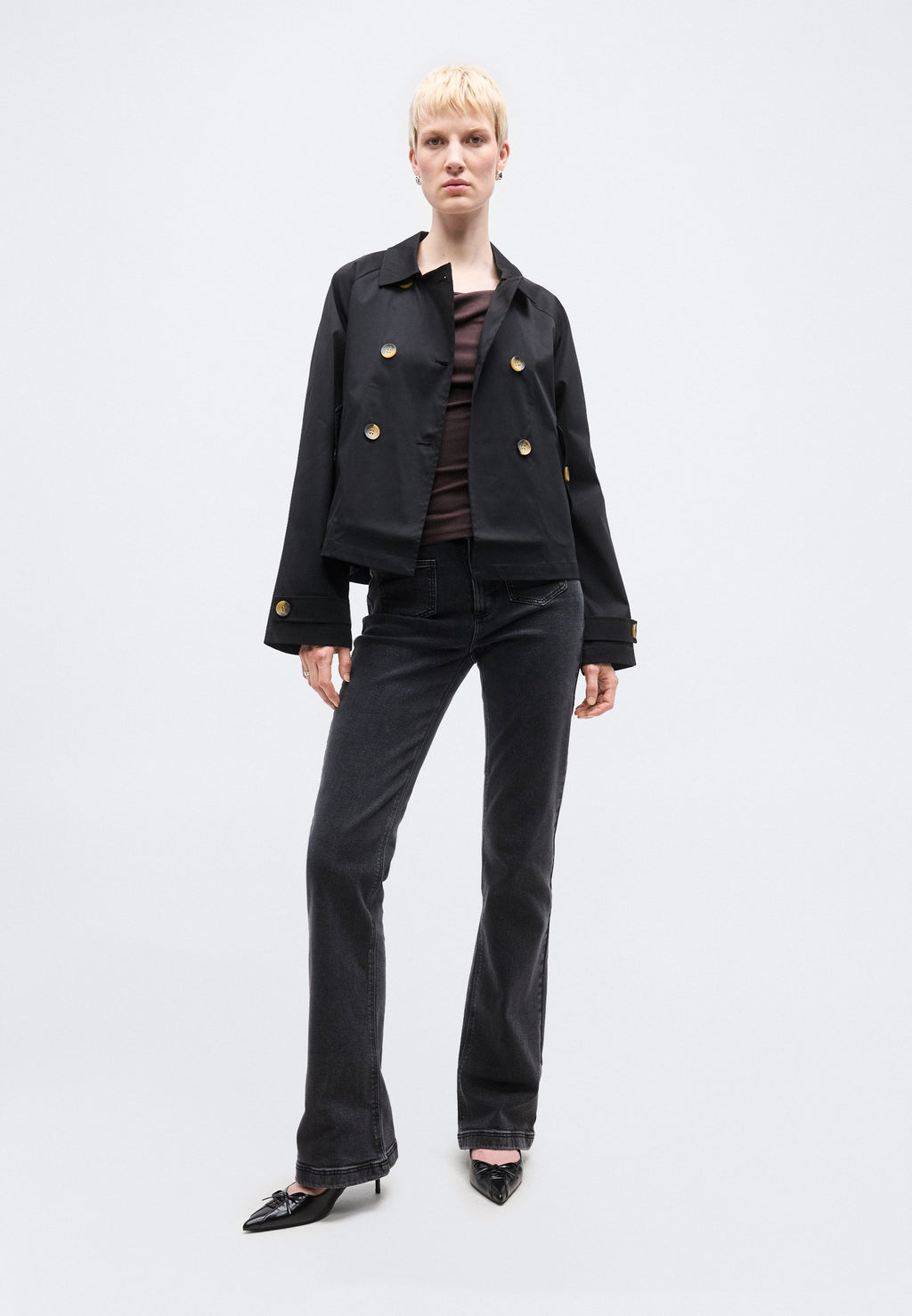ONLAPRIL LIFE SHORT TRENCHCOAT  Media 2