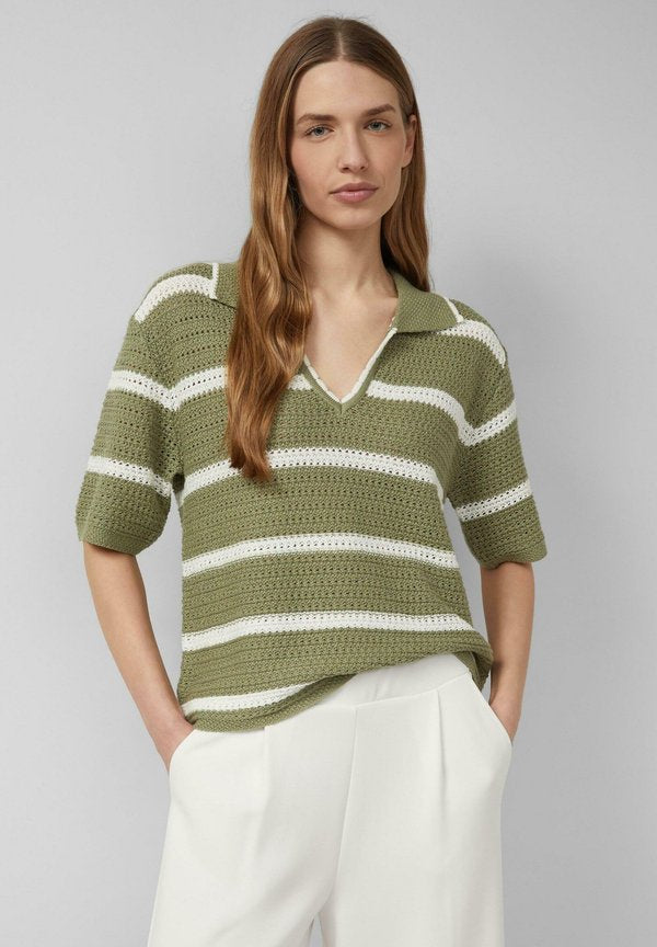 s.Oliver Polo shirt - olivgrün