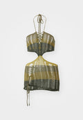 Jaded London AMIR HALTER MINI DRESS