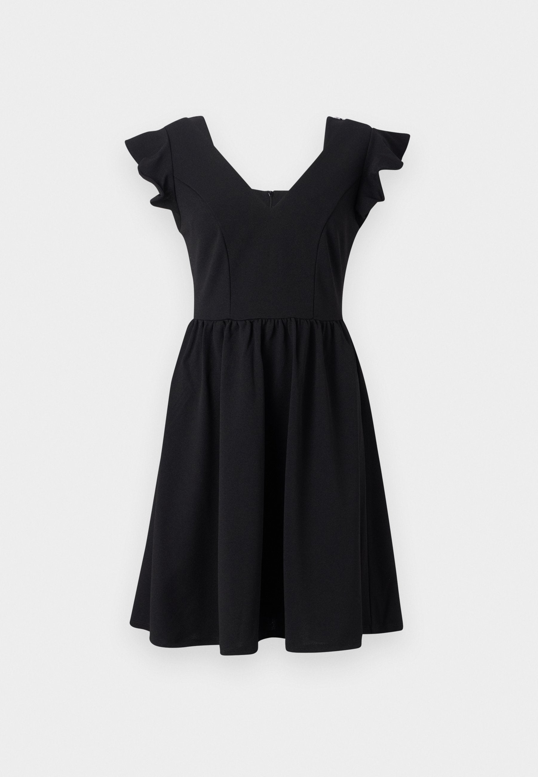 VILA VICLARA FLOUNCE SLEEVES DRESS