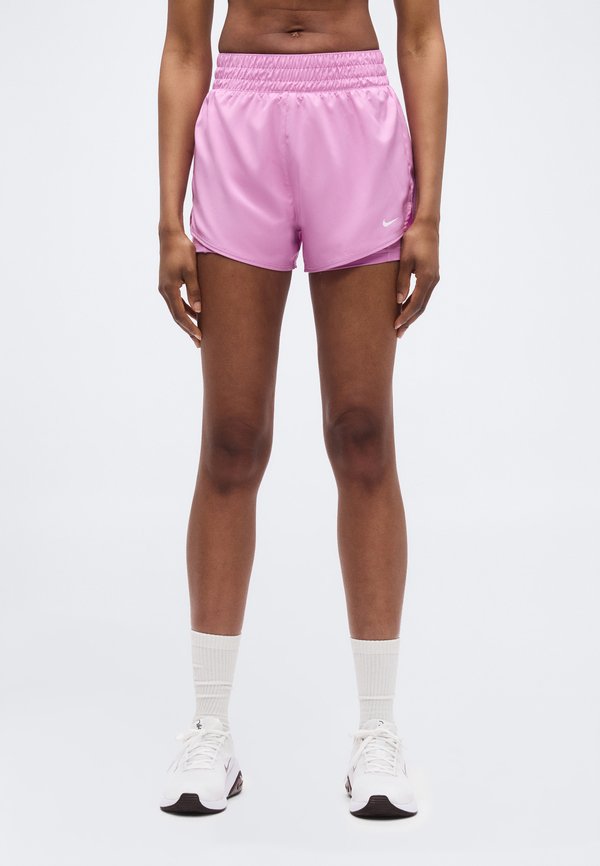 Nike Performance ONE SHORT - Sports shorts - light magenta/white