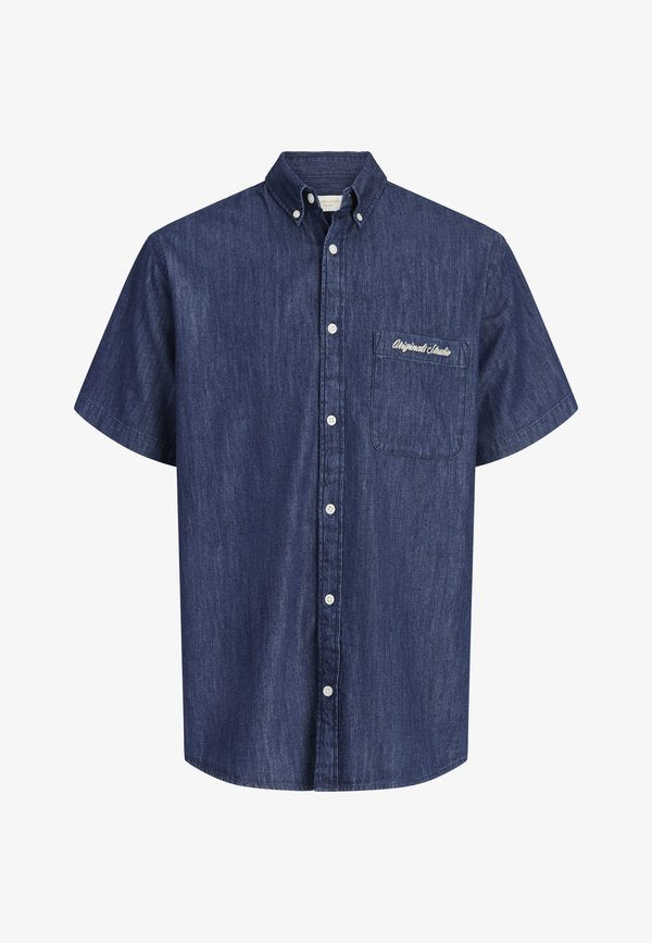 Jack & Jones JORNORREBRO - Shirt - dark blue denim