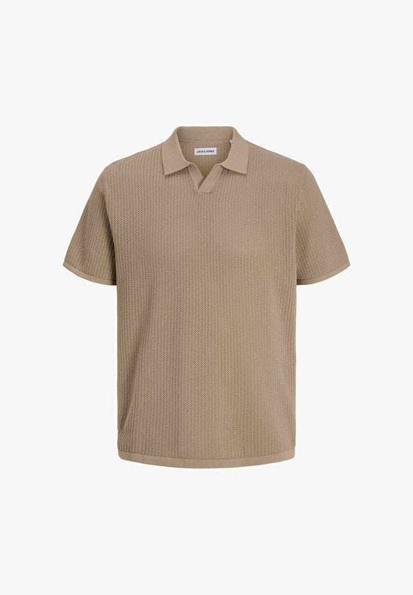 Jack & Jones Knitted Knitted - Polo shirt - string