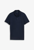 TOM TAILOR LOGO-PRINT - Polo shirt - sky captain blue