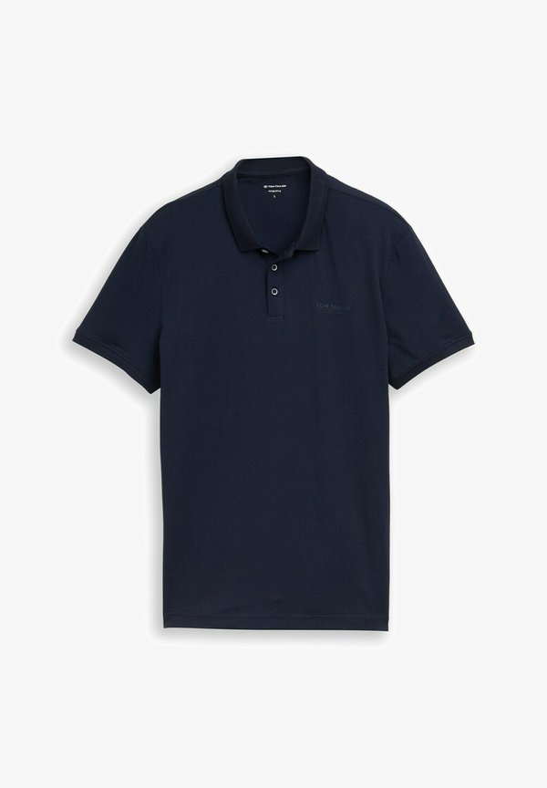 TOM TAILOR LOGO-PRINT - Polo shirt - sky captain blue